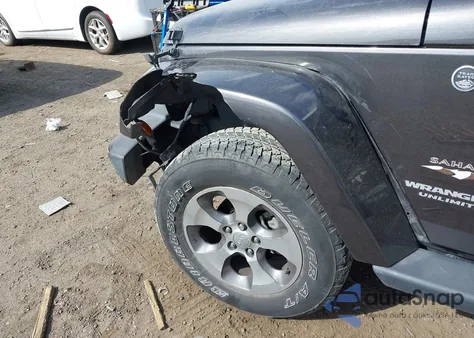 2017 Jeep Wrangler Unlimited Sahara from USA, damaged, VIN 1C4BJWEG6HL703403